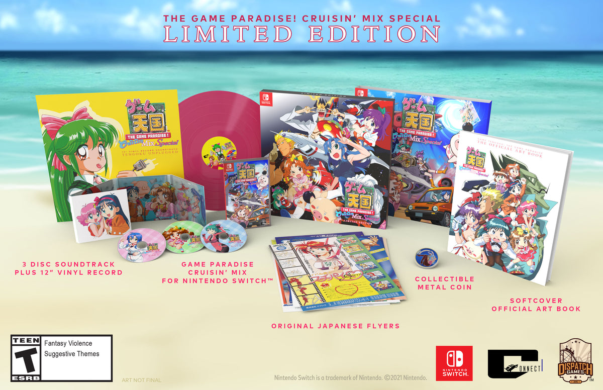 The Game Paradise! Cruisin Mix Special fashion PS4 Collectors Edition