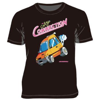T-Shirt: City Connection Clarice Car: Jaleco x Jun Watanabe Collection (Large)